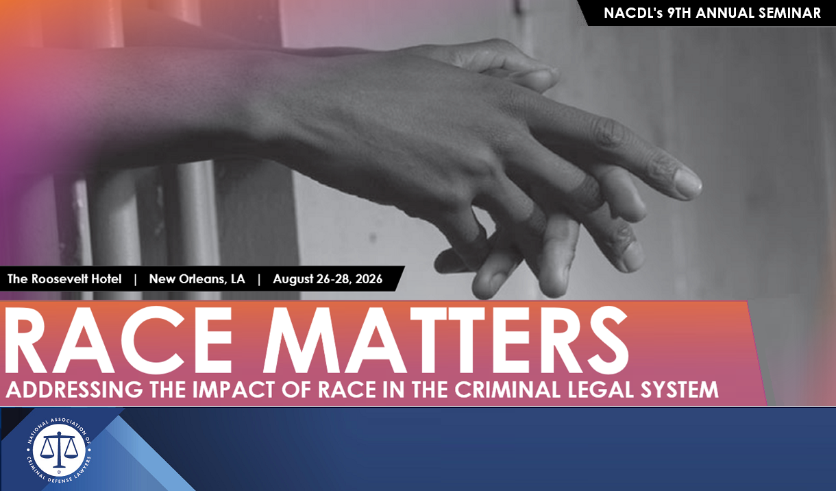 2026 Race Matters Seminar Cover