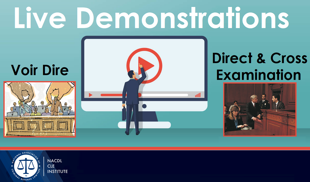 Live Demos - Voir Dire, Direct & Cross Examination Cover