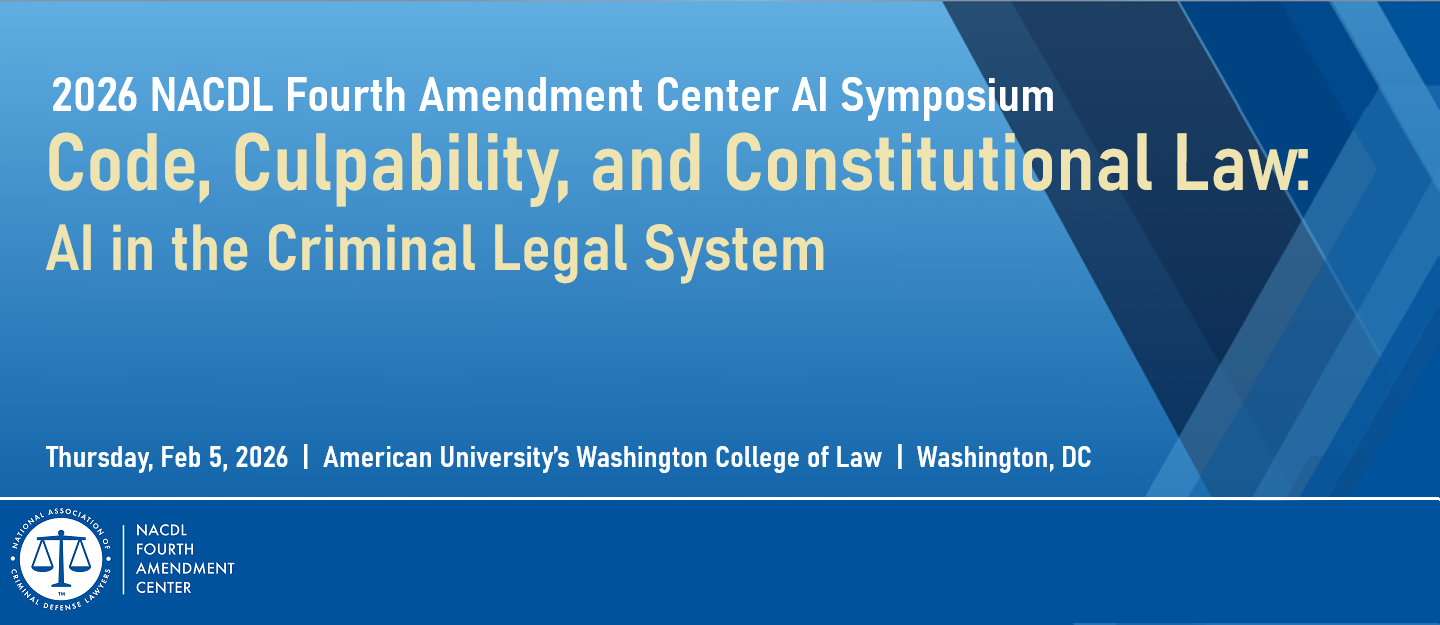 Code, Culpability, and Constitutional Law: AI in the Criminal Legal System image