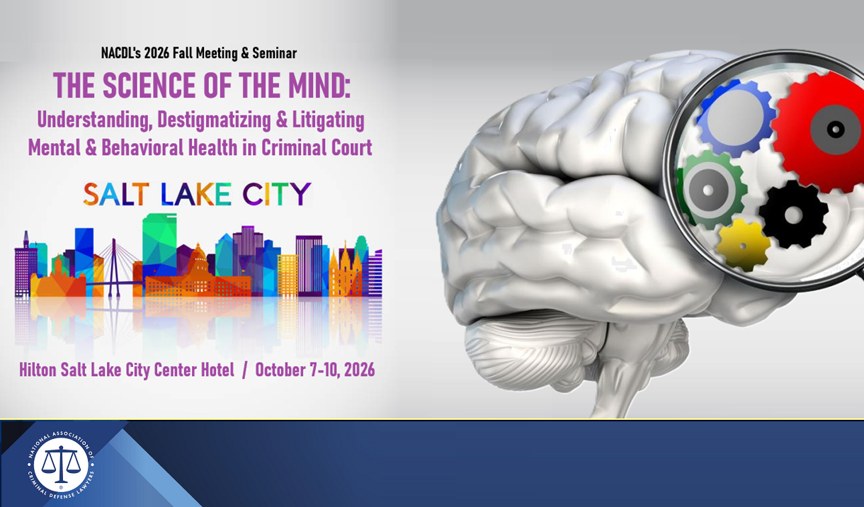 2026 Fall Meeting & Seminar Cover