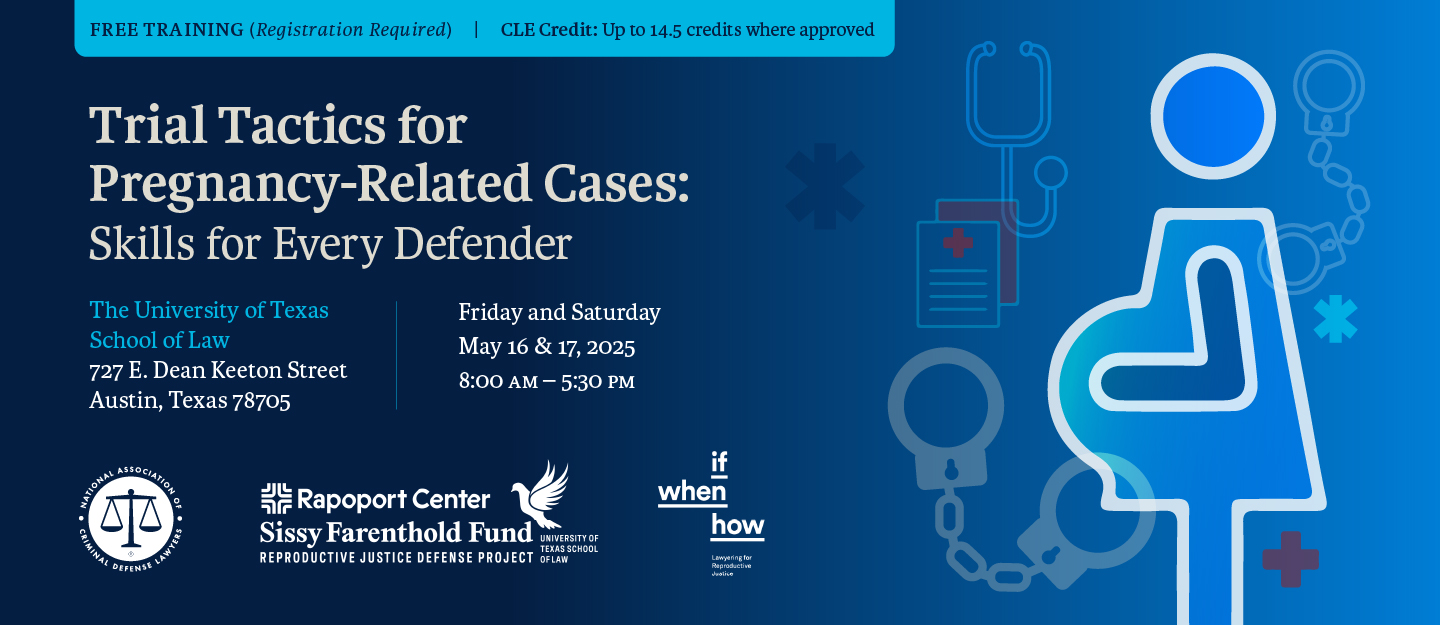 Trial Tactics for Pregnancy-Related Cases: Skills for Every Defender image
