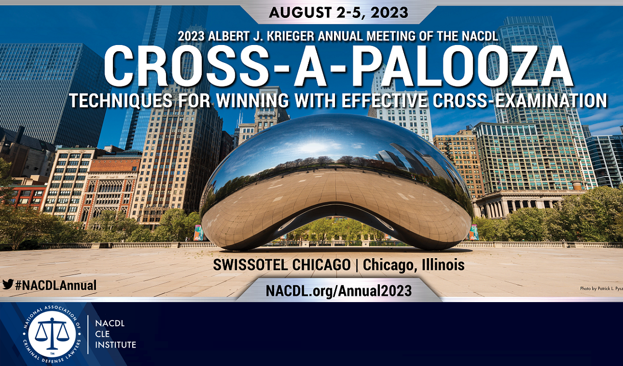 Article 2023 Albert J. Krieger Annual Meeting of NACDL