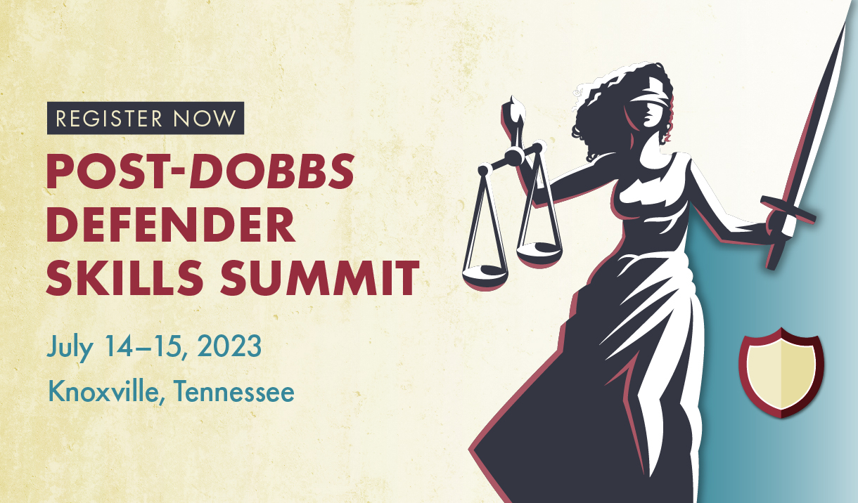 2023 Post-Dobbs Defender Skills Summit Cover