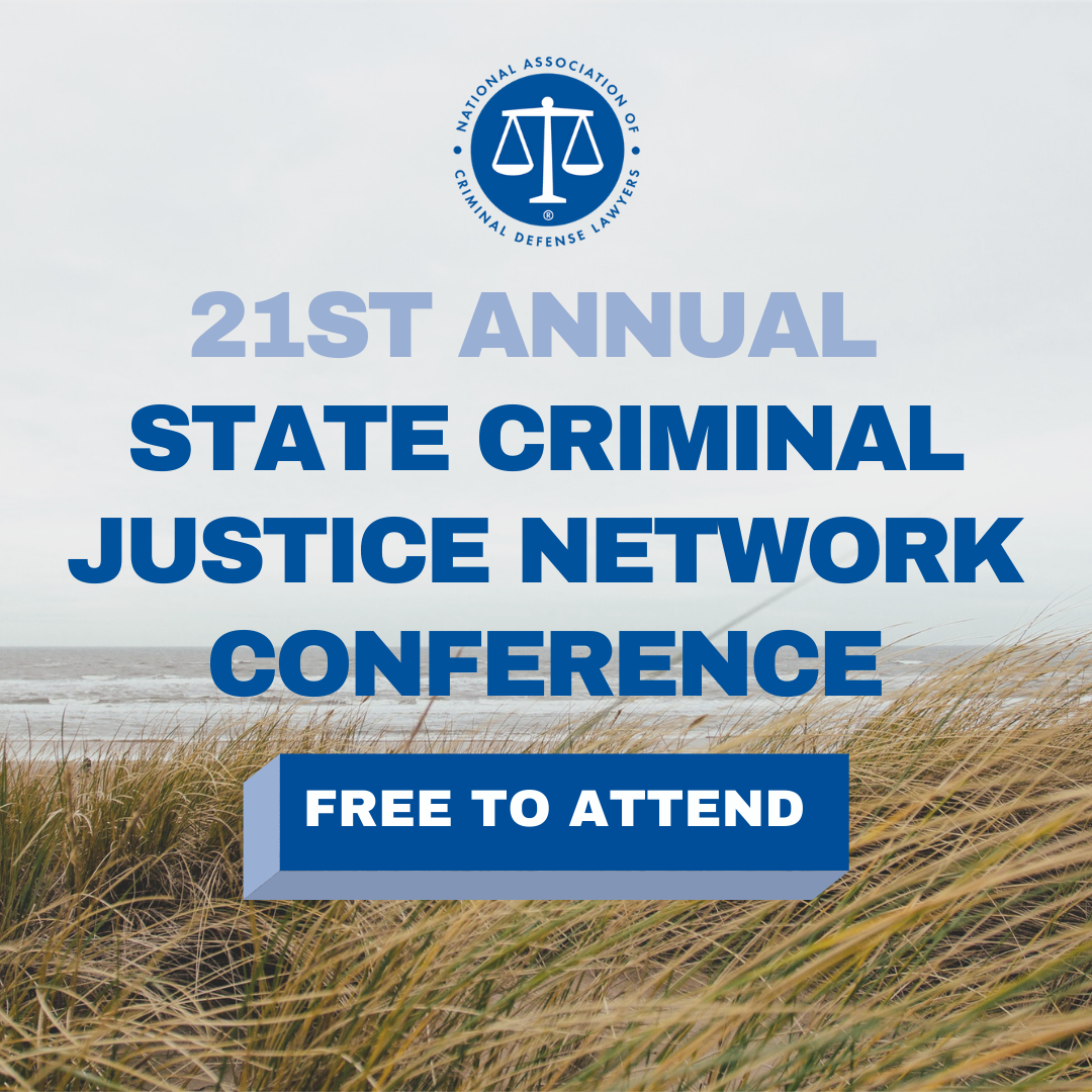 Article 21st Annual State Criminal Justice Network Conference
