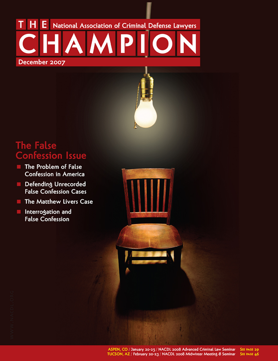 December 2007 Cover