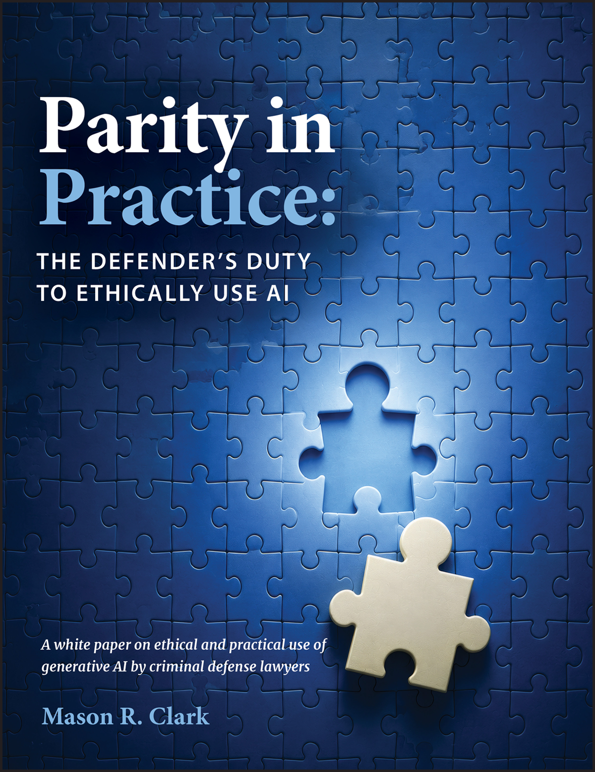 Parity in Practice: The Defender's Duty to Ethically Use AI Cover