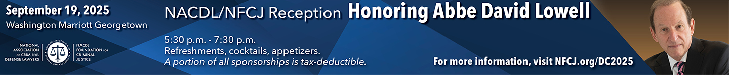 An evening honoring Abbe David Lowell