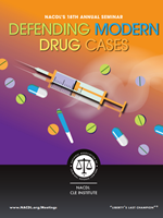 Cover Defending Modern Drug Cases (2025)