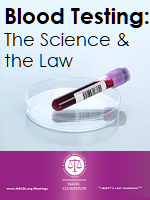 Cover Blood Testing: The Science & the Law - Video DVD