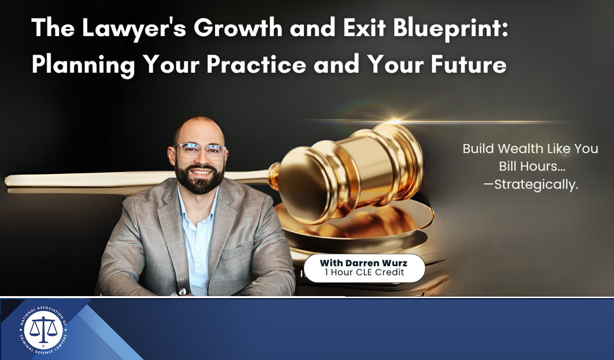 Article The Lawyer's Growth and Exit Blueprint: Planning Your Practice and Your Future