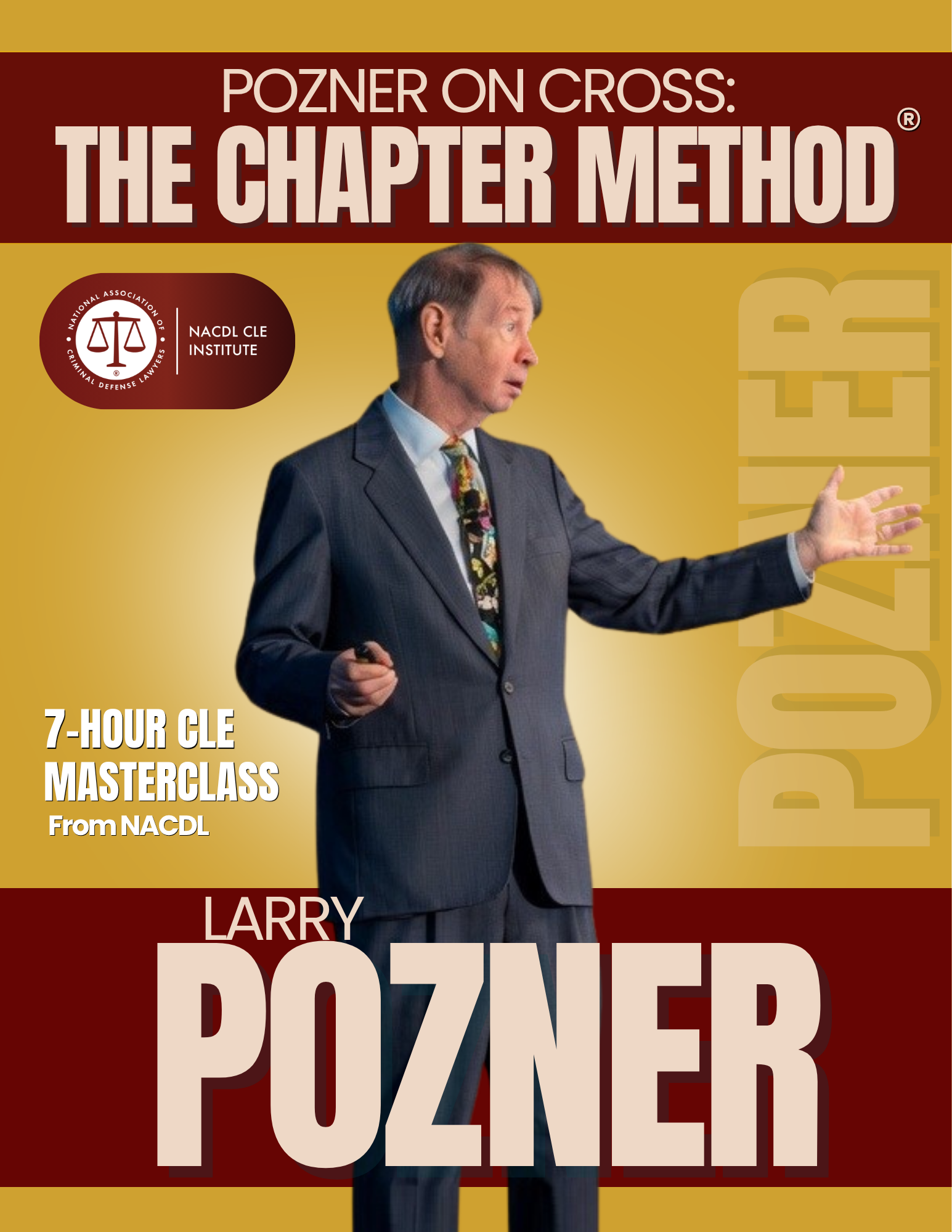 Pozner on Cross: The Chapter Method (7-Hours) Cover