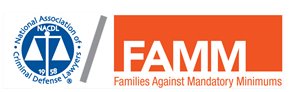 NACDL and FAMM (Families Against Mandatory Minimums) logos